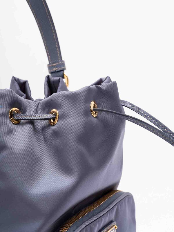 PRADA buy online ` Duet` Re-Nylon Bucket Bag