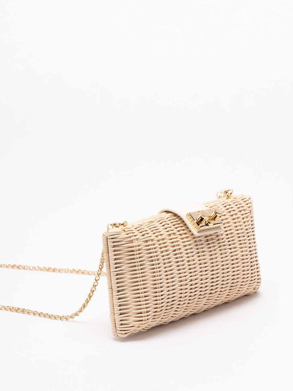 The Best Shops RODO: clutches - Wicker Clutch