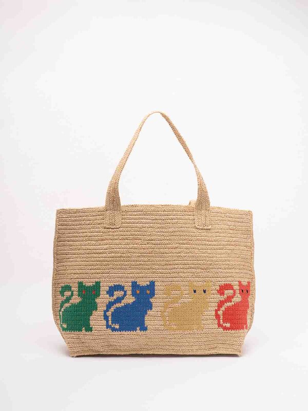 VALENTINO GARAVANI: Sacs à main online - Sac Cabas - Multicolore