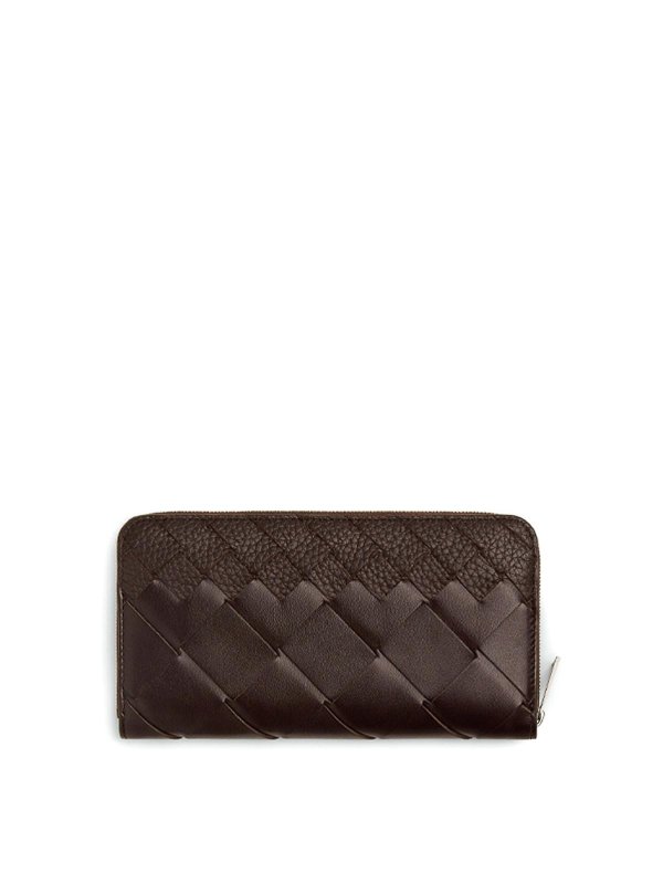 BOTTEGA VENETA: 財布＆ポーチ - 財布 - ブラウン