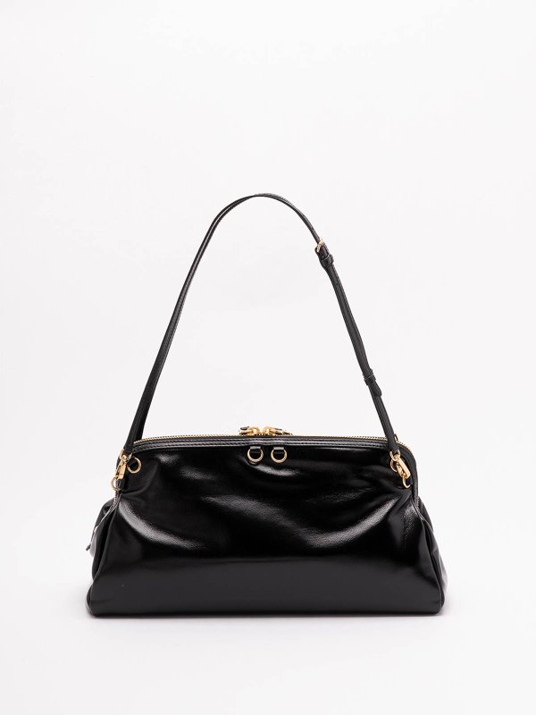 MIU MIU: shoulder bags online - Leather Shoulder Bag