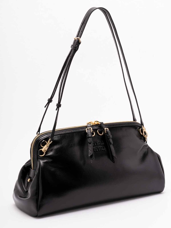 The Best Shops MIU MIU: shoulder bags - Leather Shoulder Bag