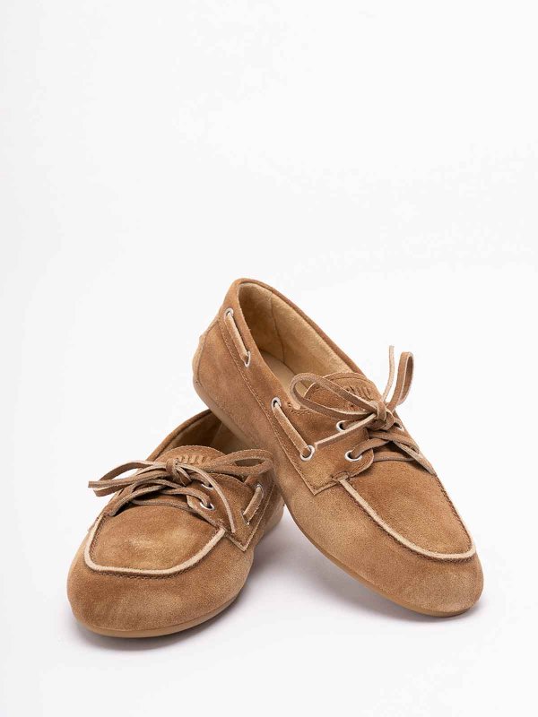 MIU MIU buy online Faded Unlined Suede Loafers