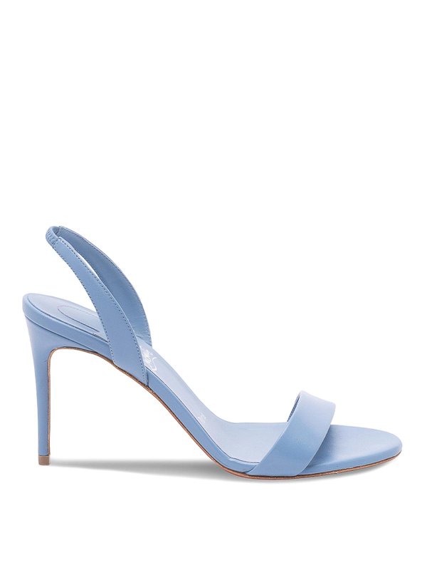 CHRISTIAN LOUBOUTIN: サンダル - サンダル - ライトブルー