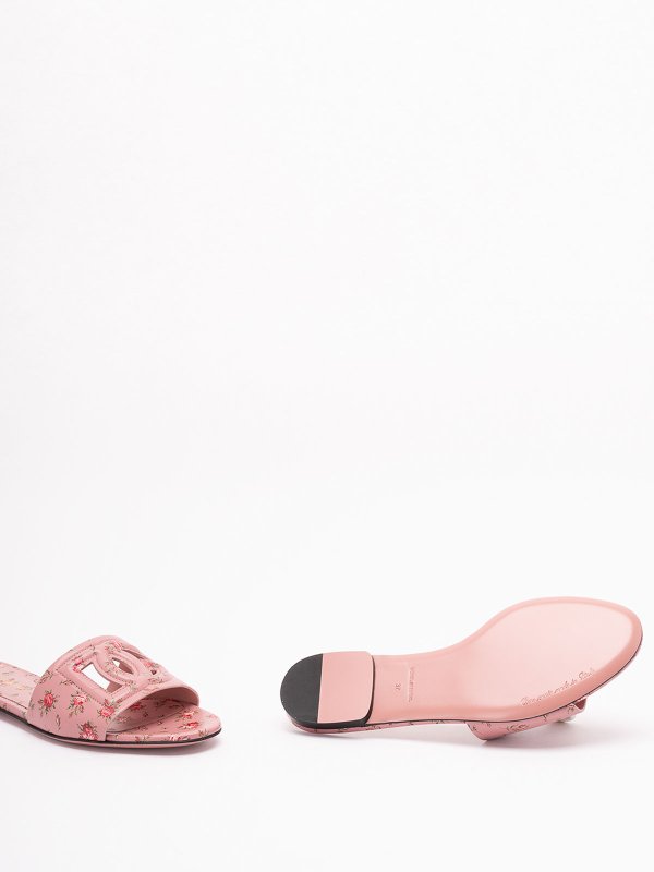 Slider Con Stampa Floreale Replica 
online: DOLCE & GABBANA