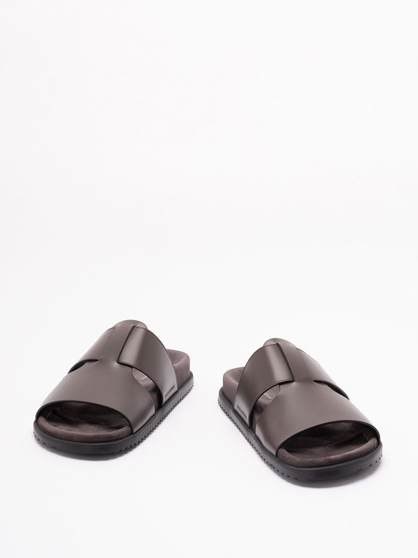 DOLCE & GABBANA: sandali online - Sandali in pelle