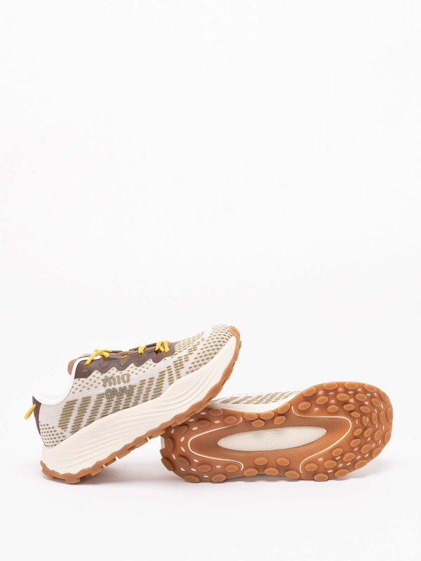 Technical Fabric Sneakers shop online: MIU MIU