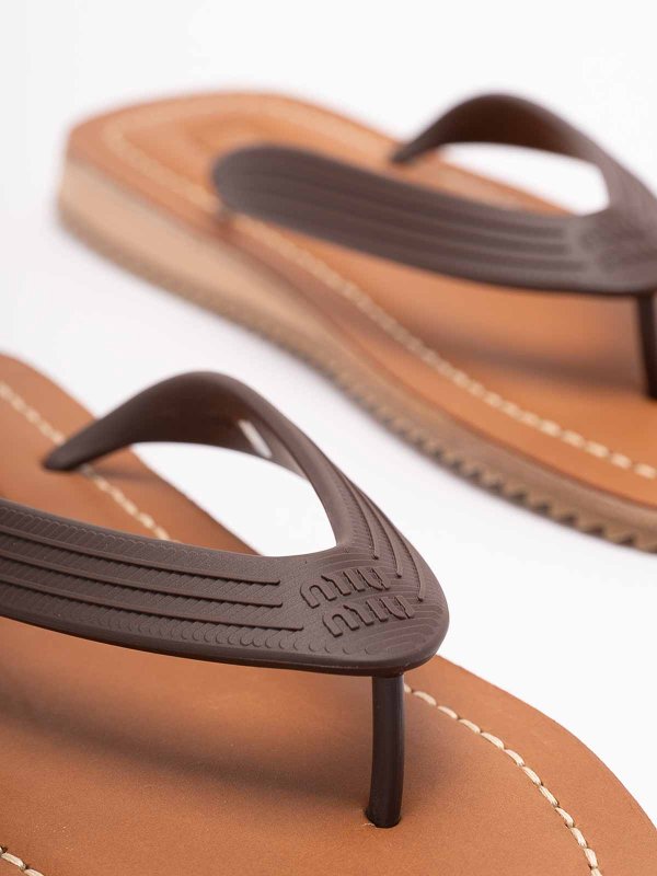 MIU MIU buy online Flip Flops