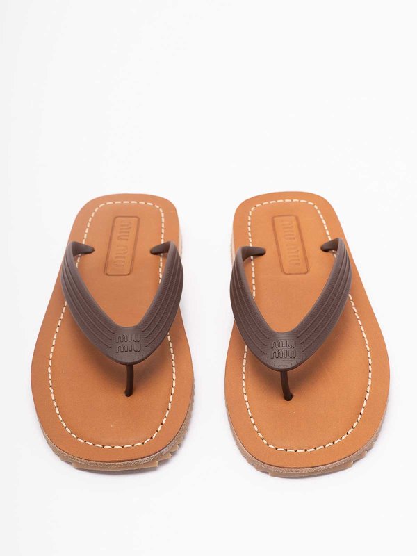 The Best Shops MIU MIU: Flip Flops
