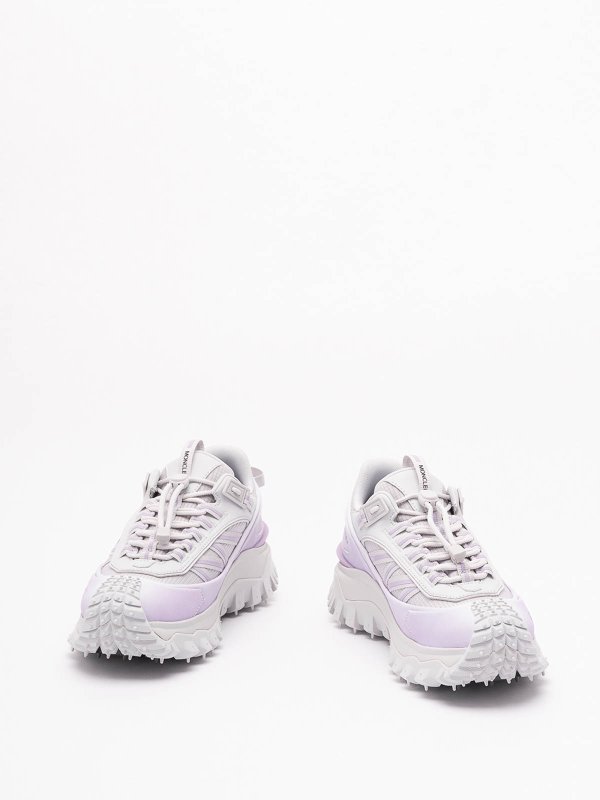 MONCLER: Chaussures de sport online - Baskets - Argent