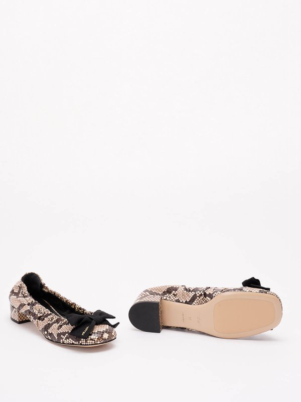 Ayers Ballerinas shop online: PRADA