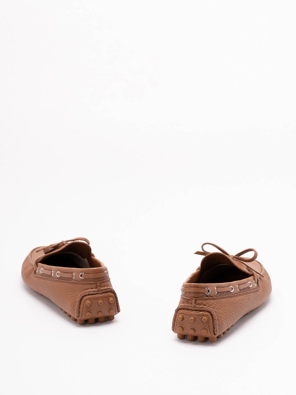 The Best Shops PRADA: Loafers & Slippers - Leather `Driver` Loafers