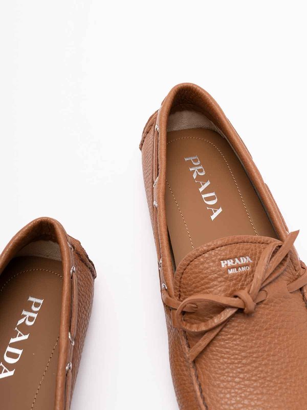 PRADA buy online Leather `Driver` Loafers