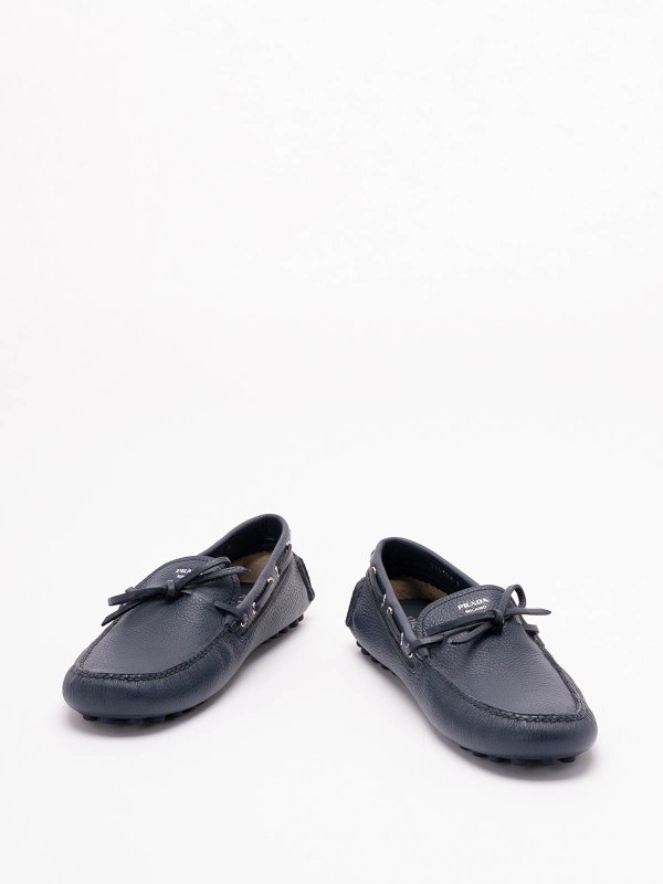 PRADA: Loafers & Slippers online - Leather `Driver` Loafers