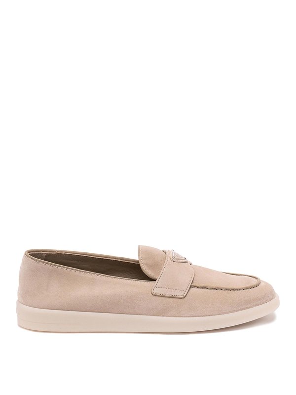 PRADA: trainers - Suede Loafers