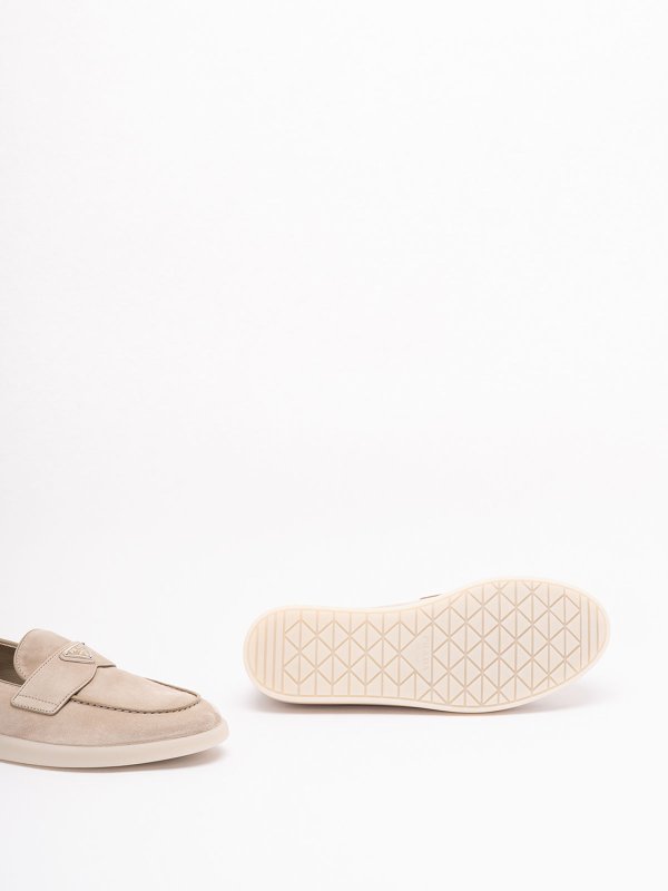 Suede Loafers shop online: PRADA