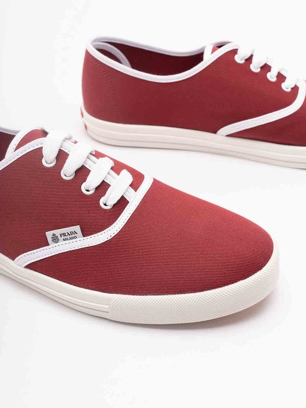 PRADA buy online `Imprint` Cotton Sneakers