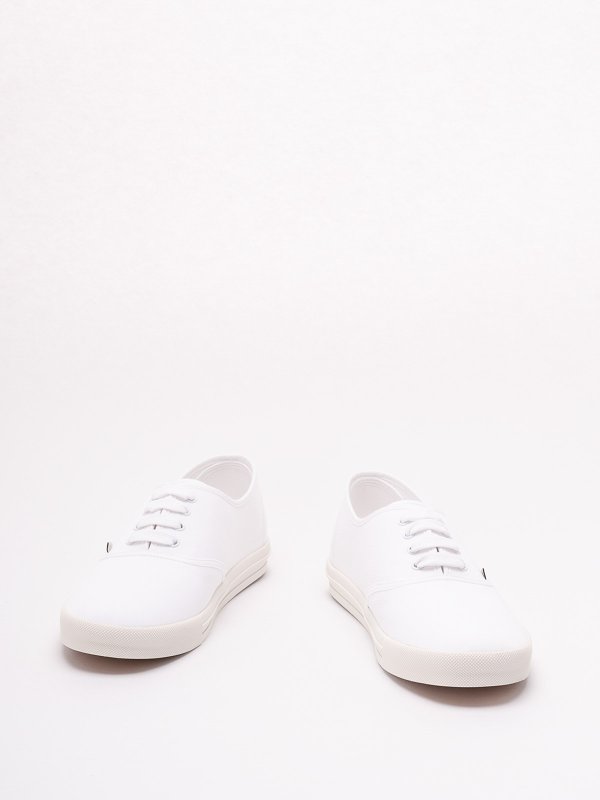 PRADA: trainers online - `Imprint` Cotton Sneakers