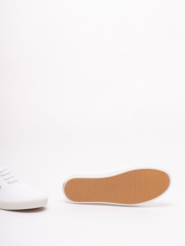 `Imprint` Cotton Sneakers shop online: PRADA
