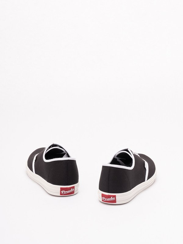 The Best Shops PRADA: trainers - `Imprint` Cotton Sneakers