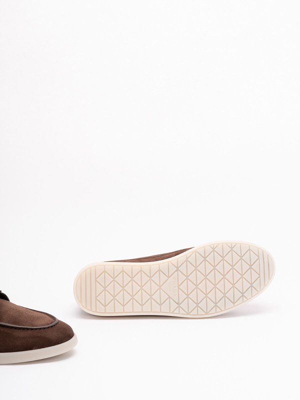 Suede Boat Shoes shop online: PRADA