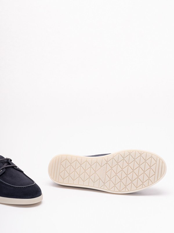 Suede Boat Shoes shop online: PRADA
