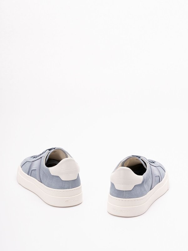 The Best Shops SANTONI: Chaussures de sport - Baskets - Bleu Clair