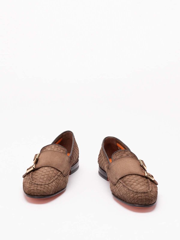 SANTONI: Mocassini e slippers online - Mocassino Scacco