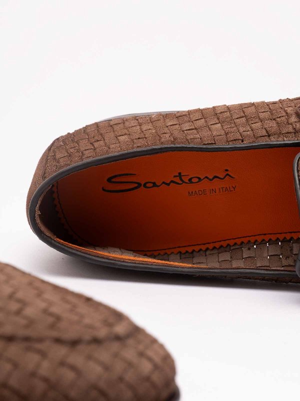 The Best Shops SANTONI: Mocassino Scacco