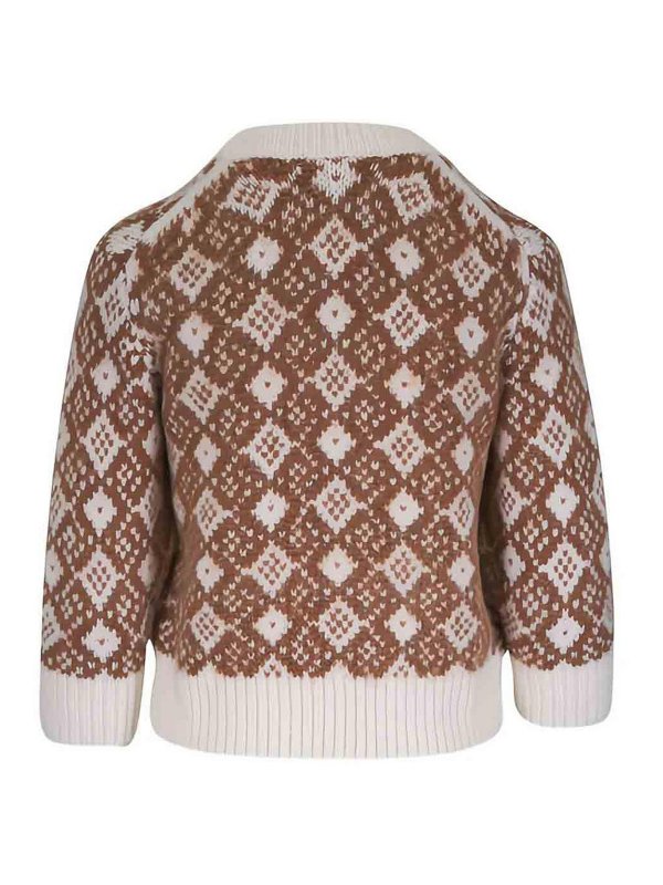 DOROTHEE SCHUMACHER: crew necks online - Soft Graphics Pullover