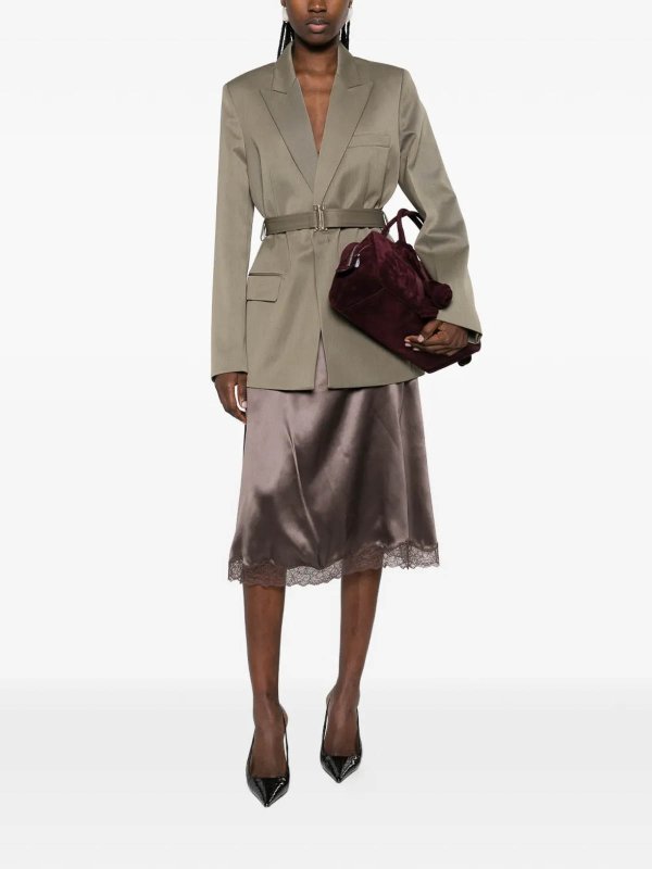 VICTORIA BECKHAM: Vestes de costume online - Blazer Couturier - Taupe