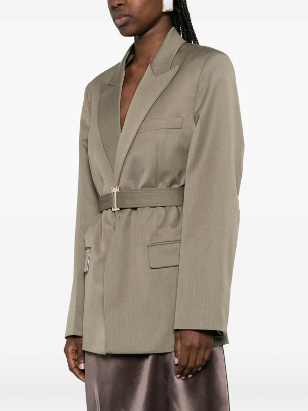 The Best Shops VICTORIA BECKHAM: Vestes de costume - Blazer Couturier - Taupe
