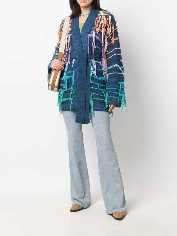 CANESSA: Cardigans online - Cardigan - Bleu