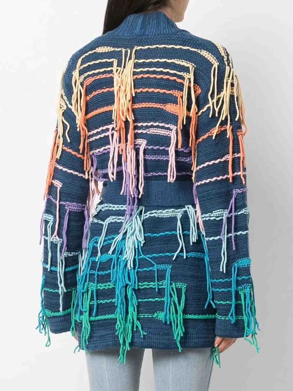 Cardigan - Bleu shop online: CANESSA