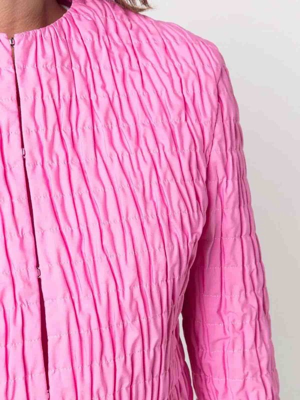 m.s.g.m. buy online Geraffte Blusejacke In Pink