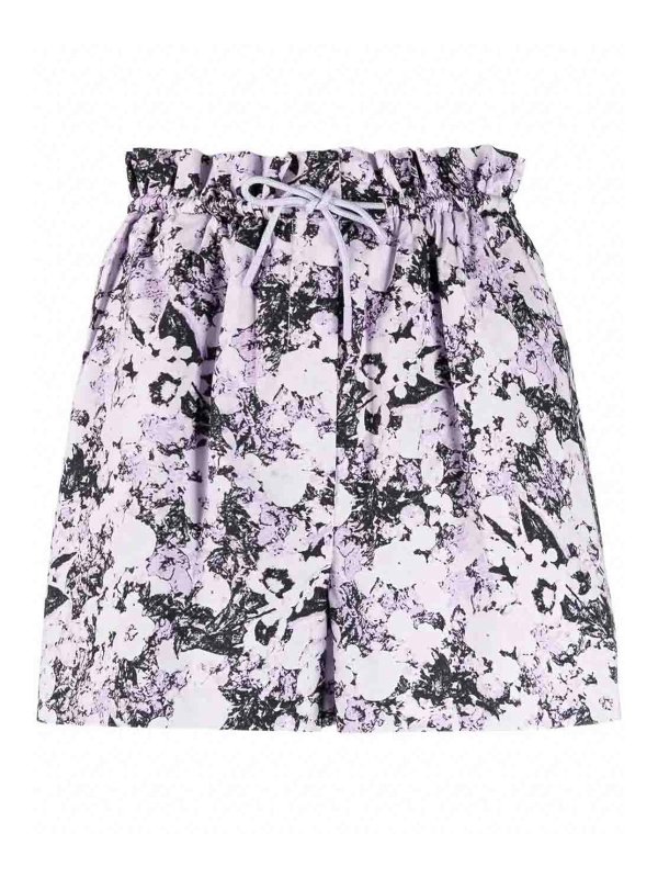 REMAIN Birger Christensen: Trousers Shorts - Camille Shorts With Print
