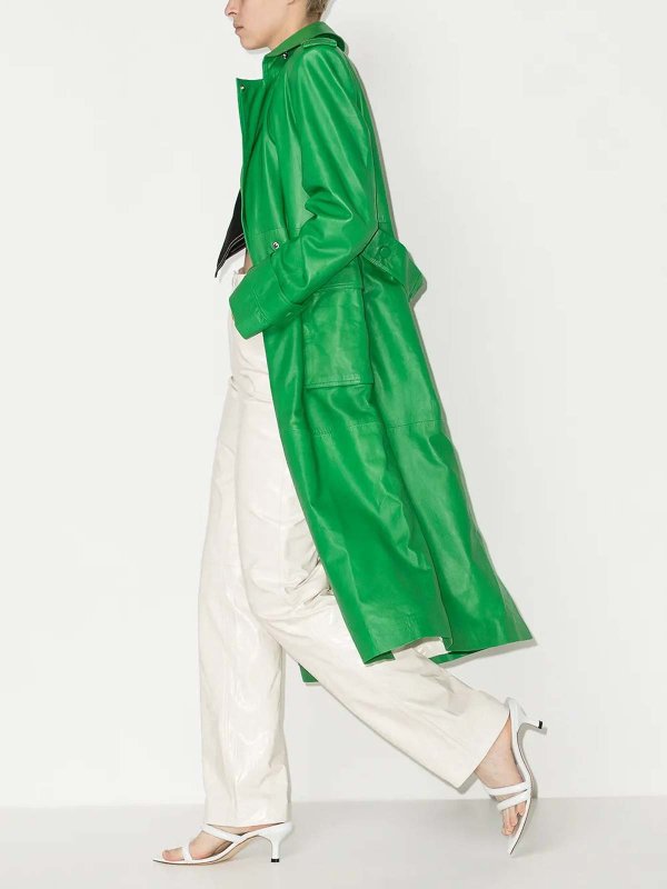 REMAIN Birger Christensen buy online Pantalons En Cuir - Blanc