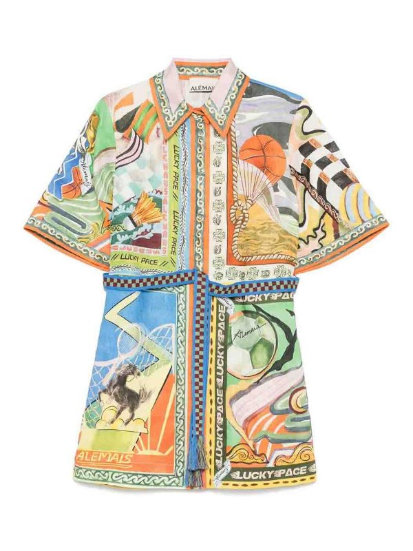 ALEMAIS: short dresses - Lucky Pace Mini Dress