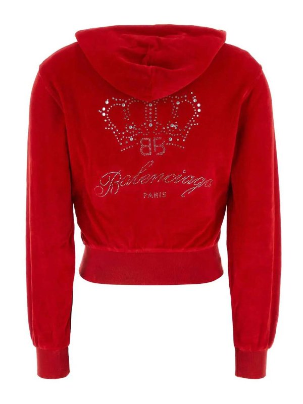 BALENCIAGA: tracksuit bottoms online - Fitted Tracksuit Jacket