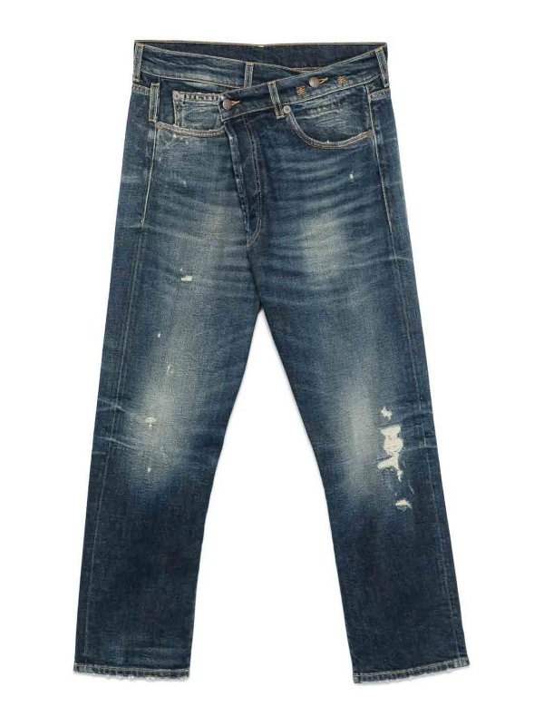 R13: straight leg jeans - Crossover Jeans