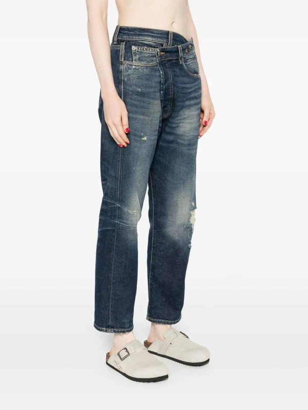 The Best Shops R13: straight leg jeans - Crossover Jeans