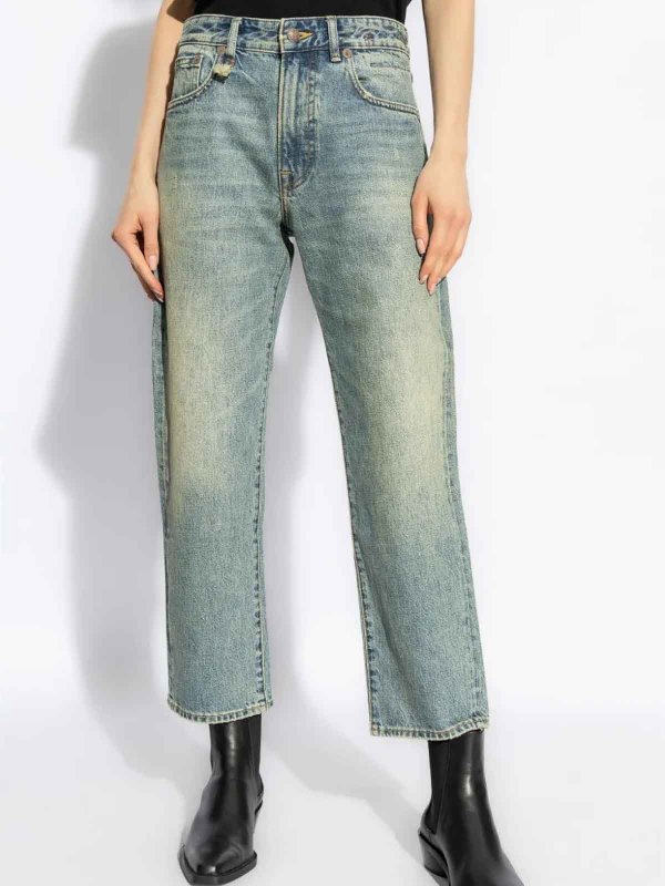 The Best Shops R13: Jeans Rectos - Vaqueros Rectos - Azul