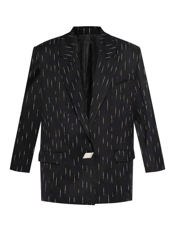 The Attico: Vestes de costume - Blazer - Noir