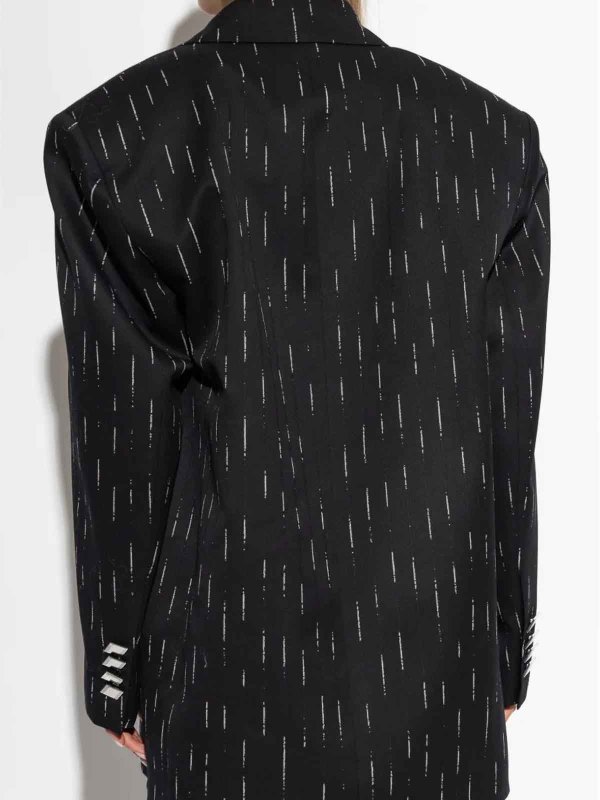 Blazer - Noir shop online: The Attico