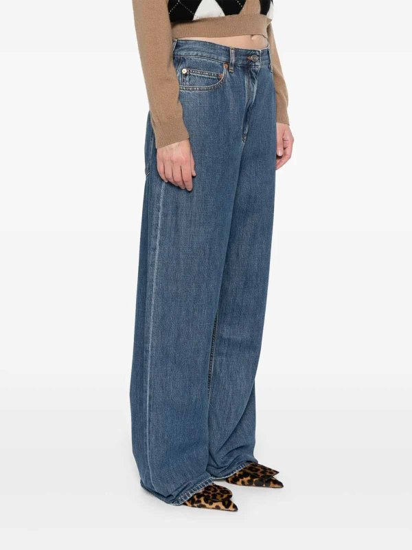 The Best Shops VALENTINO GARAVANI: jeans dritti, a sigaretta - Demin dritto