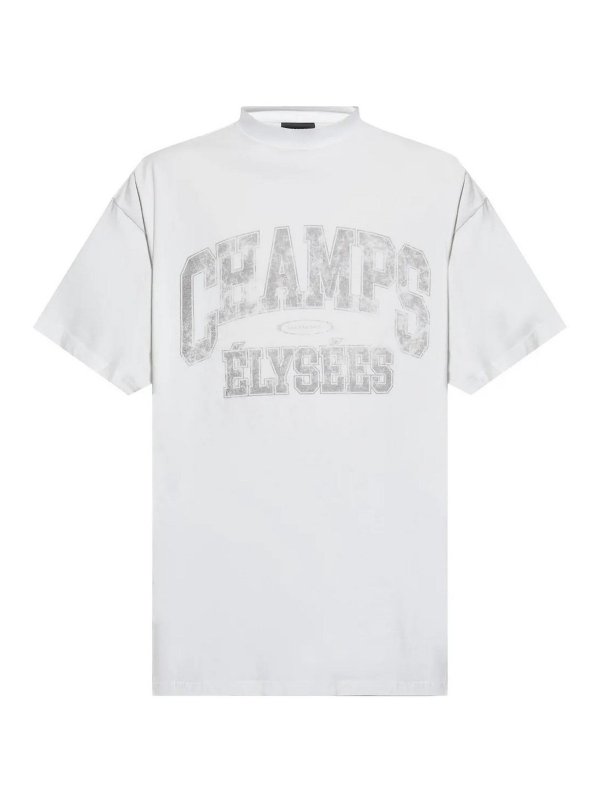 BALENCIAGA: t-shirts - Oversized T-Shirt