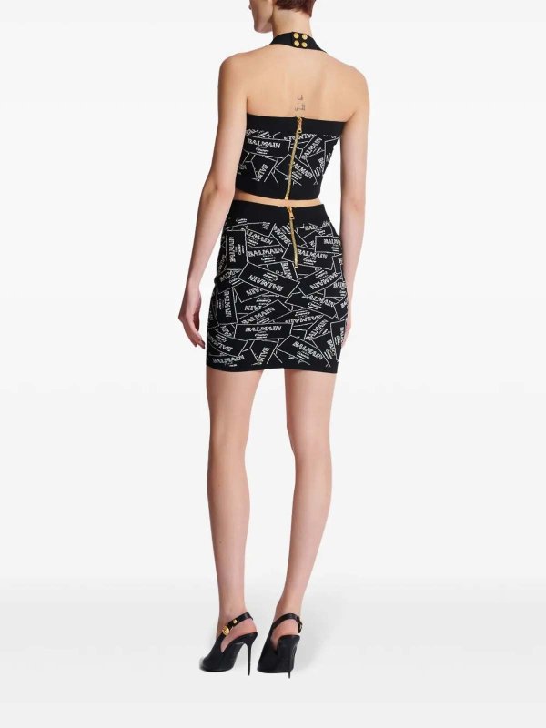 Top - Schwarz Replica 
online: Balmain