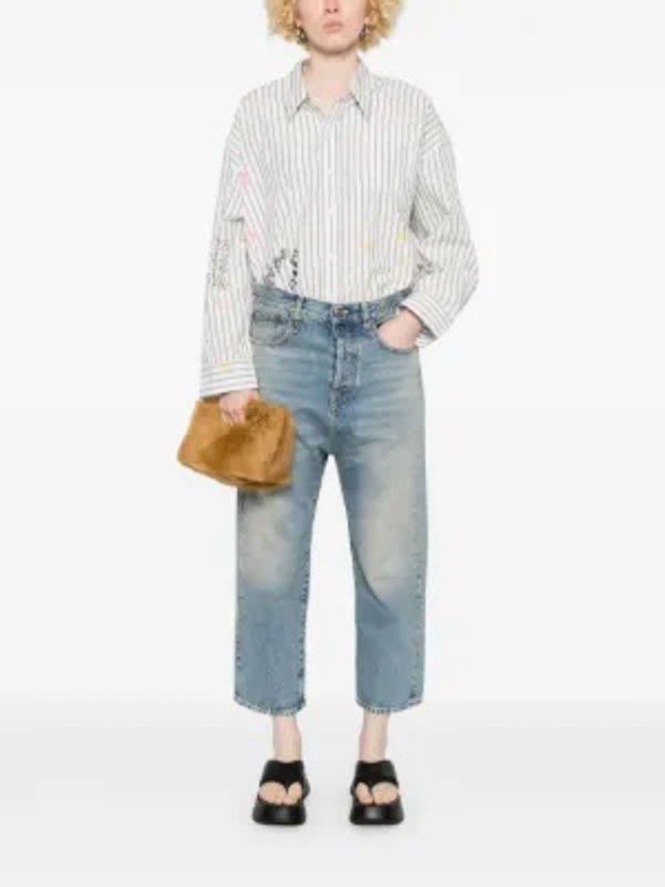 R13: Jeans Rectos online - Vaqueros Rectos - Azul