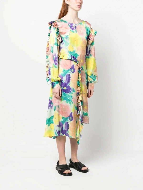 The Best Shops REMAIN Birger Christensen: knee length dresses - Satin Dress