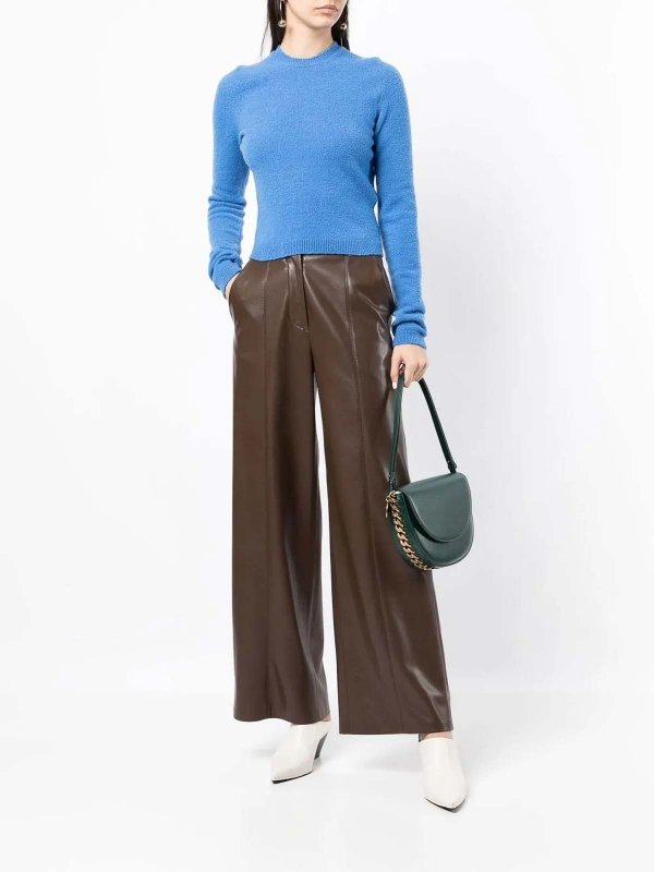 NANUSHKA: crew necks online - Tama Jumper In Blue